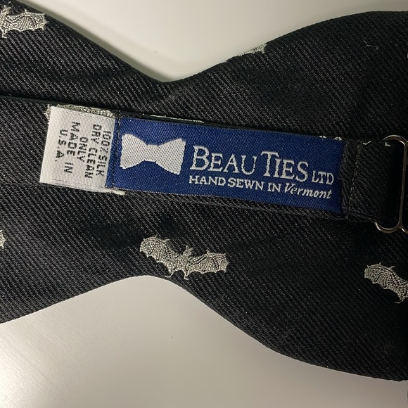 100% silk bow tie - Picture 2 of 3